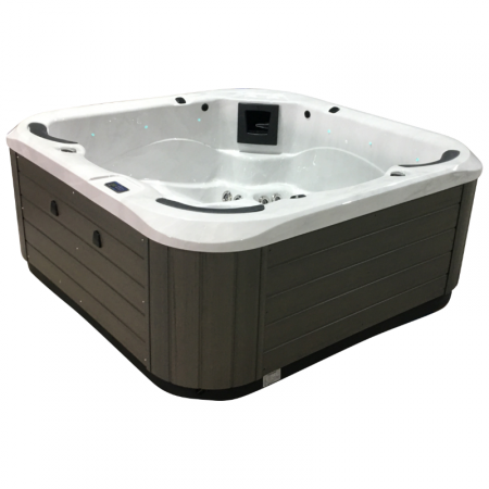 SOUL550 Spa Pool White Onyx Side View