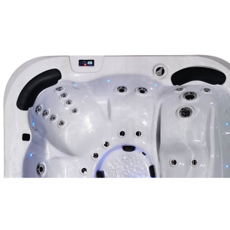 SOUL 550 Spa Pool White Onyx three back massage seats